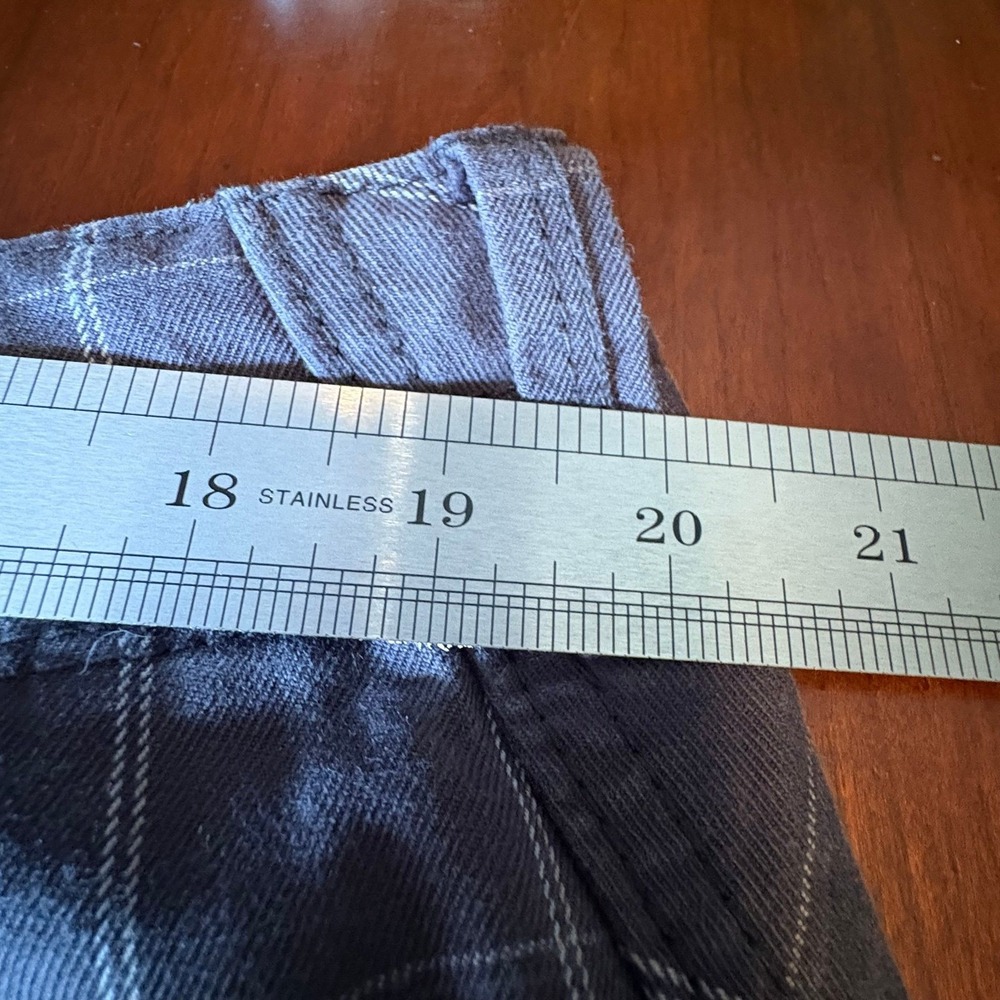 Unionbay‎ Blue Tab Denim Shorts Baggy Loose Fit Size 38 - Picture 4 of 6